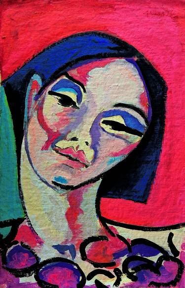 Print of Figurative Portrait Paintings by Raquel Sarangello