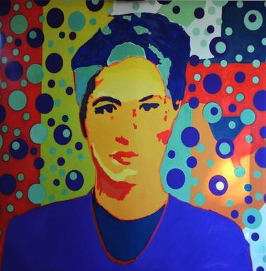 Print of Pop Art Celebrity Paintings by Raquel Sarangello