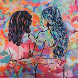Empowered woman friends. by Raquel Sarangello