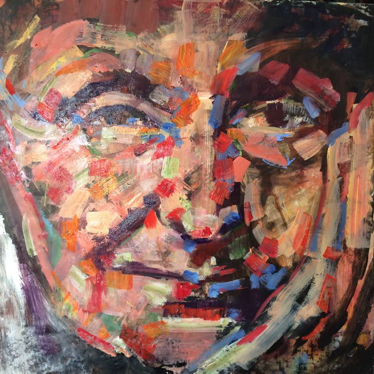 Original Figurative Women Painting by Ezshwan Winding