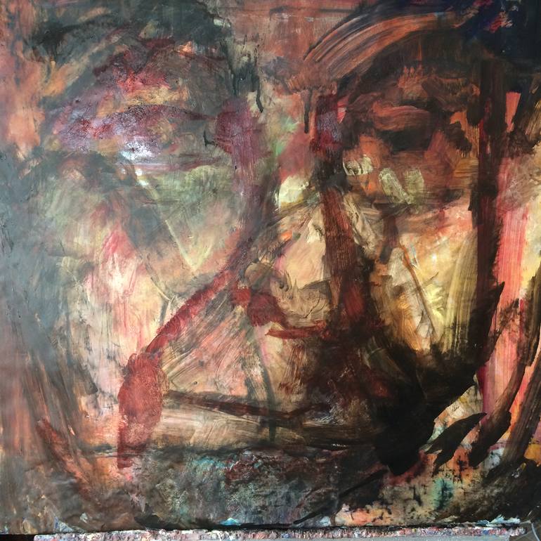 Original Figurative Women Painting by Ezshwan Winding