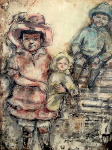 Print of Figurative Children Paintings by Ezshwan Winding