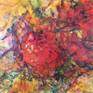 details, cradled board, side of paitning