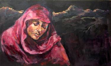 Original Women Paintings by Ezshwan Winding