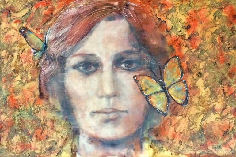 Original Figurative People Painting by Ezshwan Winding