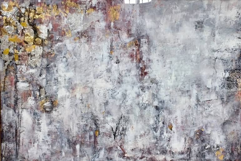 Original Abstract Expressionism Abstract Painting by Ezshwan Winding