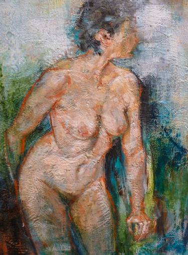 Print of Impressionism Nude Paintings by Ezshwan Winding