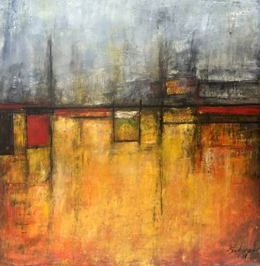 Original Abstract Paintings by Ezshwan Winding