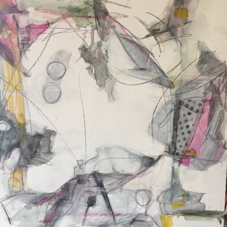 Original Abstract Expressionism Abstract Painting by Ezshwan Winding