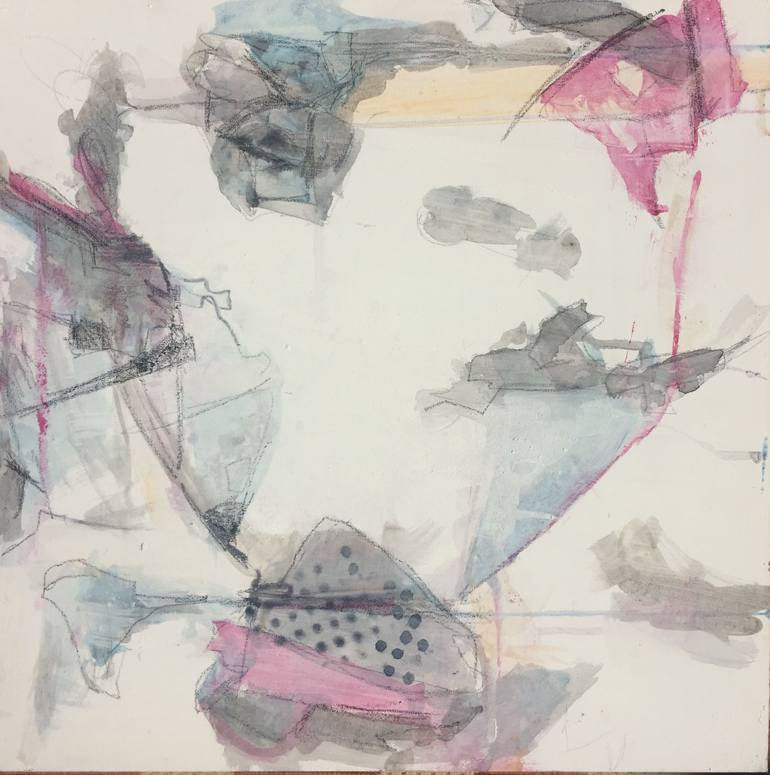 Original Abstract Expressionism Abstract Painting by Ezshwan Winding