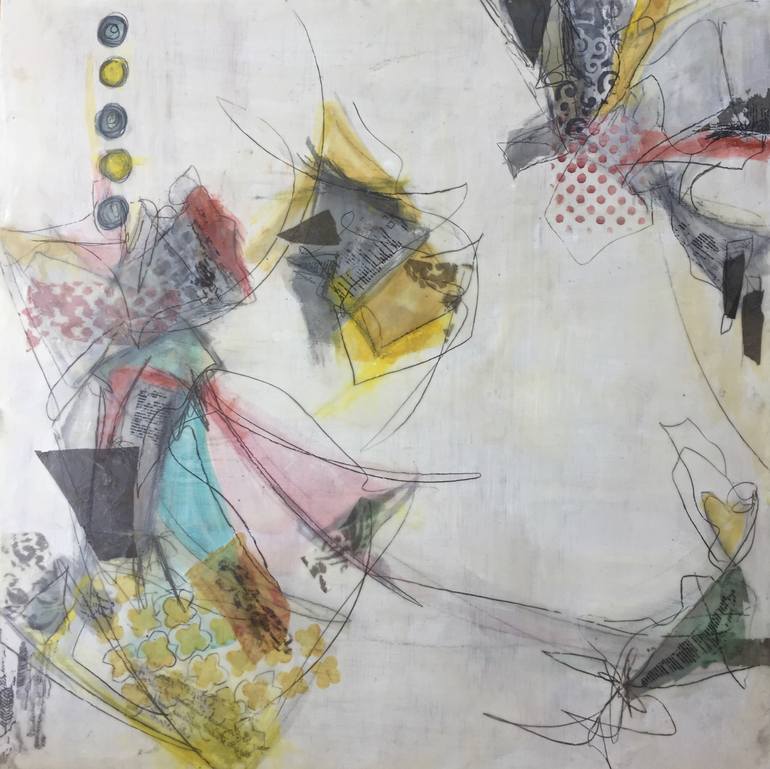 Original Abstract Expressionism Abstract Painting by Ezshwan Winding