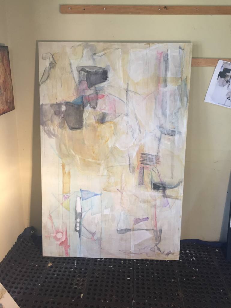 Original Abstract Expressionism Abstract Painting by Ezshwan Winding