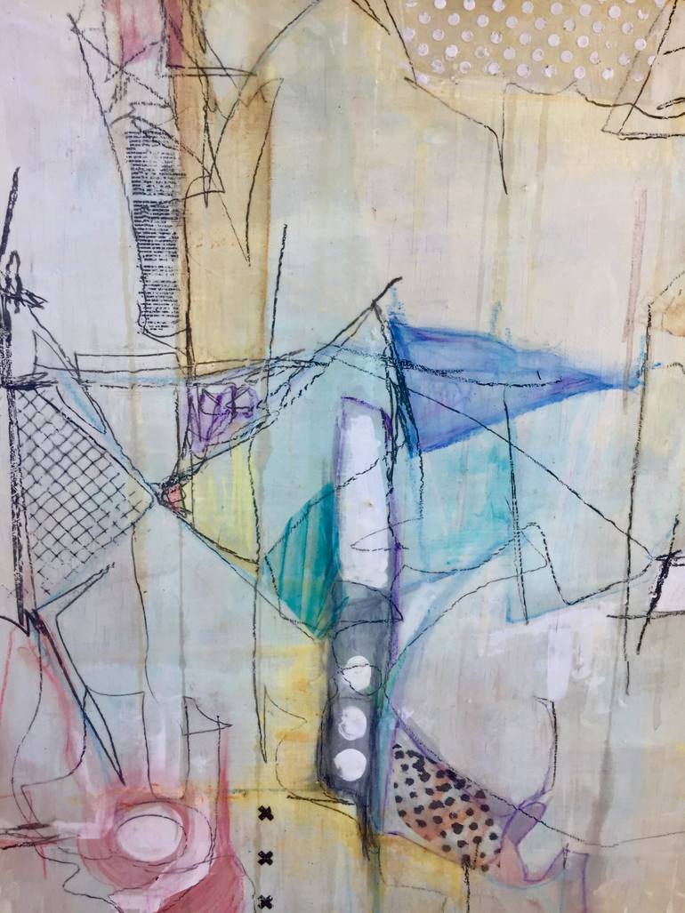 Original Abstract Expressionism Abstract Painting by Ezshwan Winding