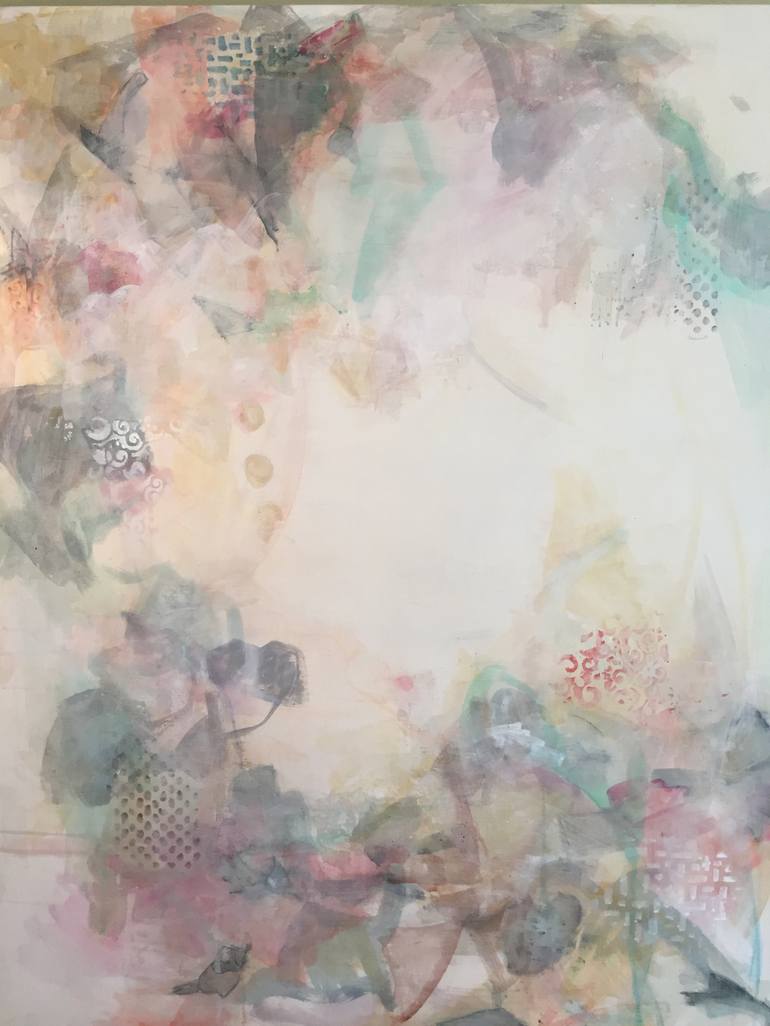 Original Abstract Expressionism Abstract Painting by Ezshwan Winding