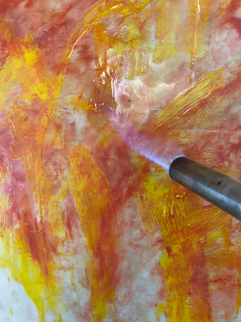 Original Abstract Painting by Ezshwan Winding