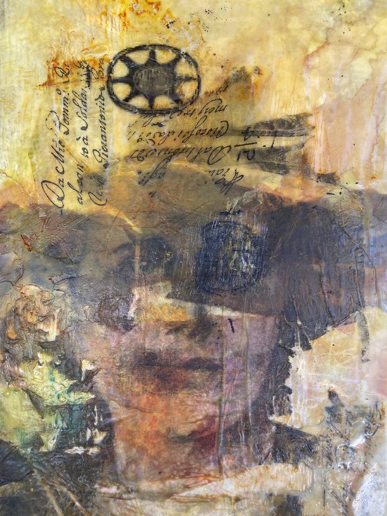 Original Abstract Collage by Ezshwan Winding