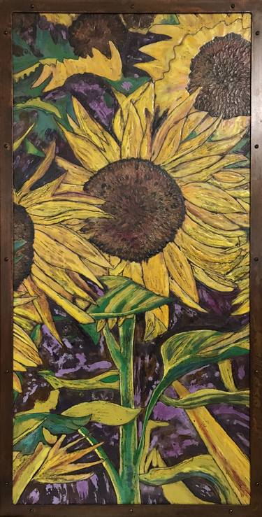 Original Floral Painting by Stacey Herries