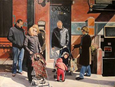 Original Realism Places Paintings by edward kaplan