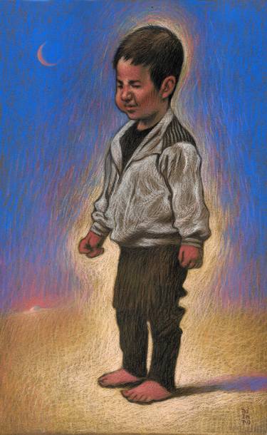 Original Figurative Children Drawings by Federico Milano