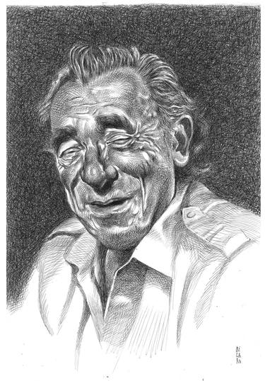 Print of Expressionism Portrait Drawings by Federico Milano
