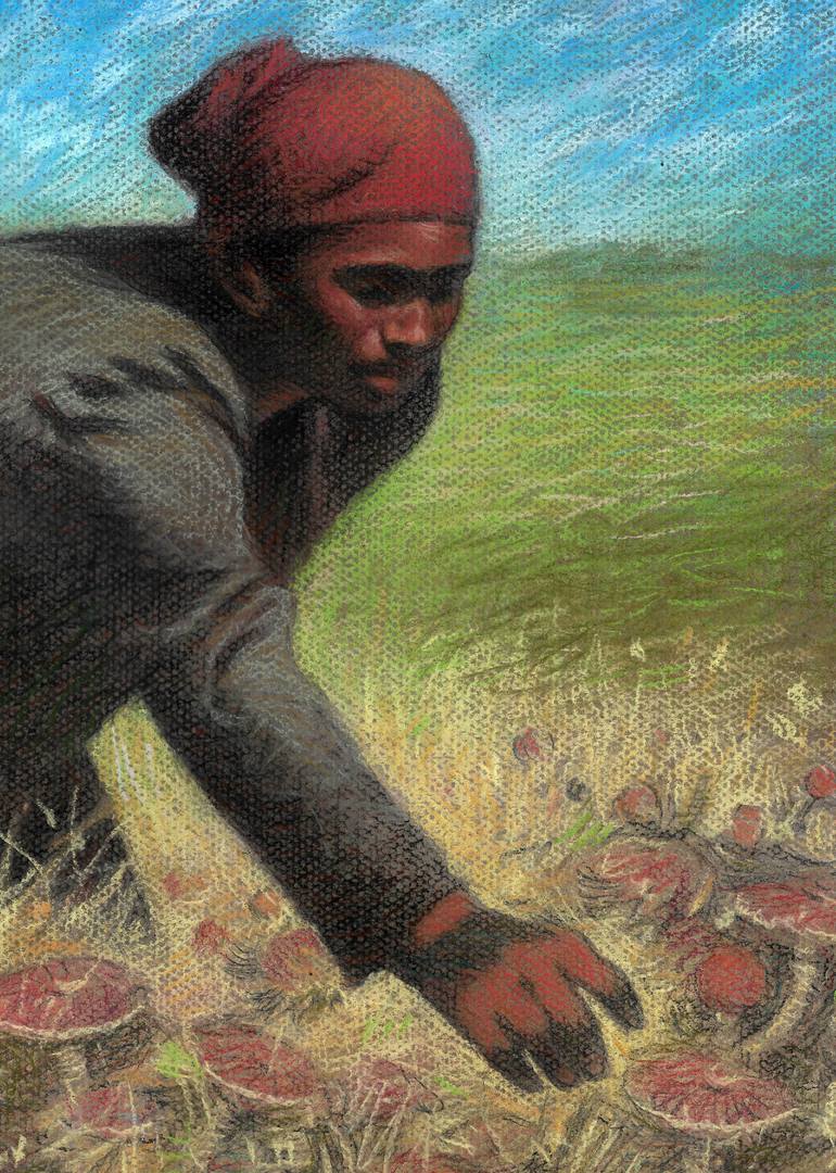 Original Figurative People Drawing by Federico Milano