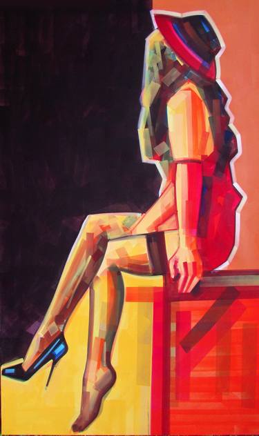 Original Erotic Paintings by Piotr Kachny