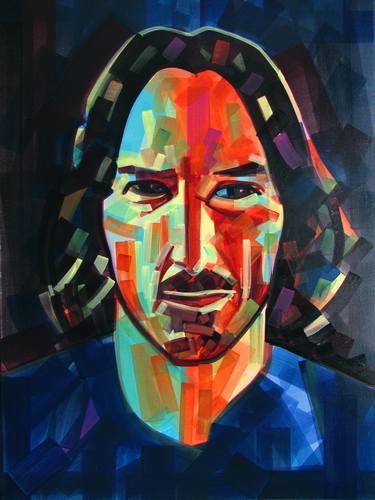 Original Figurative People Painting by Piotr Kachny