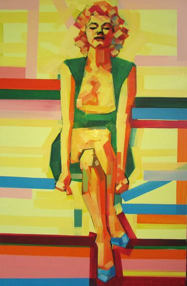 Print of Figurative Pop Culture/Celebrity Paintings by Piotr Kachny