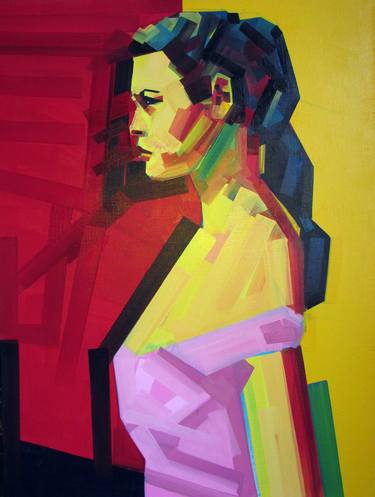 Print of Figurative Portrait Paintings by Piotr Kachny