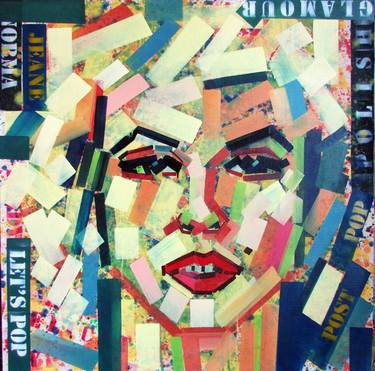 Original Abstract Expressionism Celebrity Paintings by Piotr Kachny