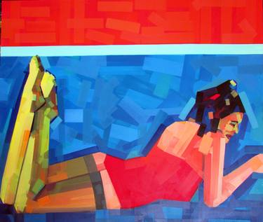 Print of Erotic Paintings by Piotr Kachny