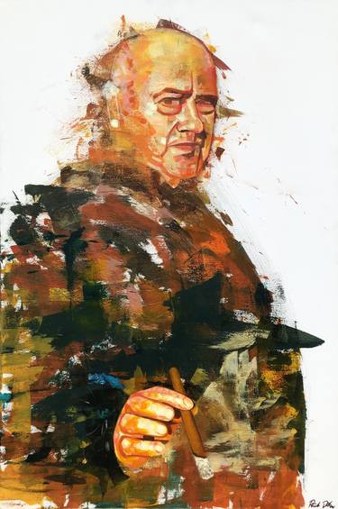Original Abstract Expressionism People Paintings by Phil Davis