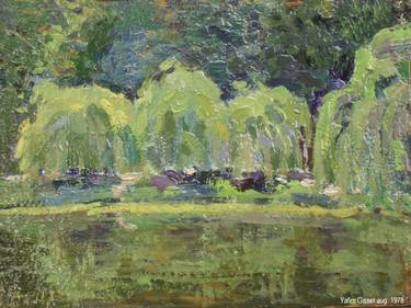 Print of Impressionism Nature Paintings by yafim gisser