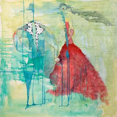 Original Expressionism Love Paintings by Ana Calder
