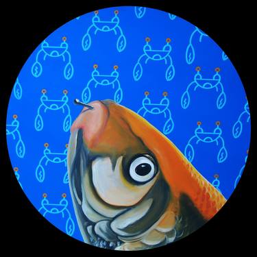 Print of Pop Art Fish Paintings by Simone Berrini