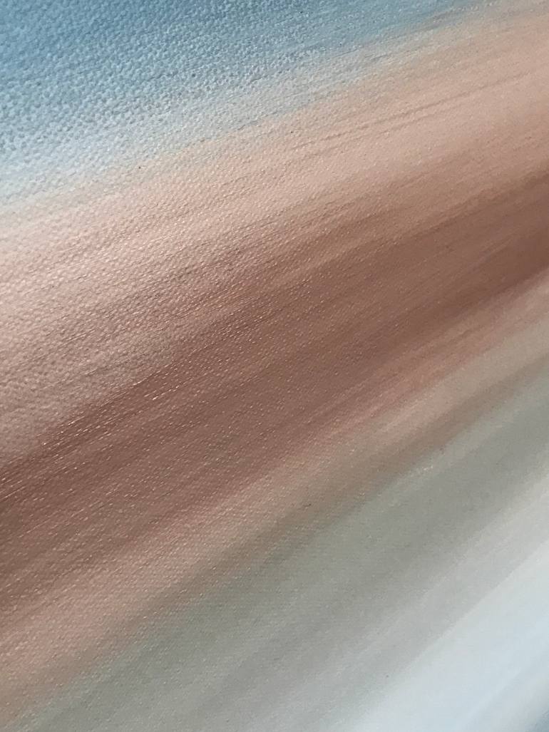 Original Abstract Beach Painting by Bruce Stanfield