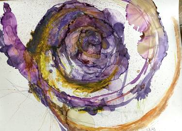 Original Conceptual Abstract Mixed Media by Christine Nelson