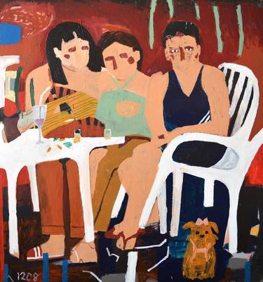 Original Figurative Nature Painting by Paulina Sanecka