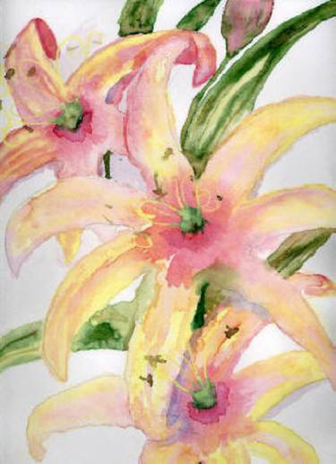 Original Floral Paintings by Elizabeth A Gawronski