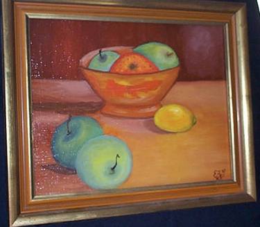 Original Still Life Paintings by Elizabeth A Gawronski