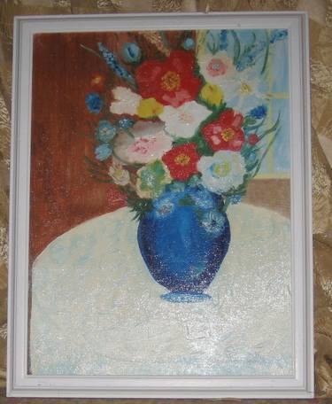 Original Expressionism Floral Paintings by Elizabeth A Gawronski