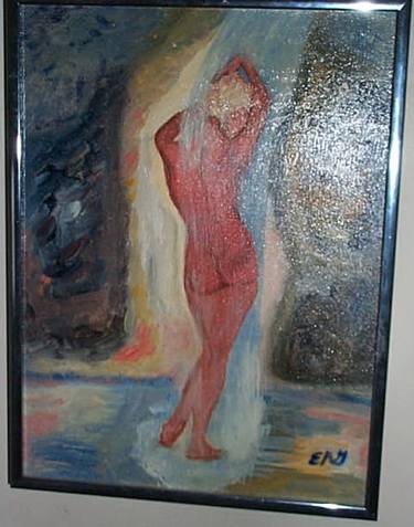 Original Figurative Nude Paintings by Elizabeth A Gawronski