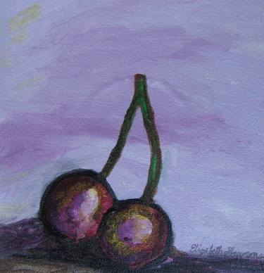 Original Modern Food Paintings by Elizabeth A Gawronski