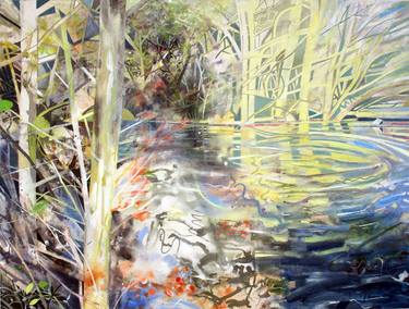 Original Expressionism Landscape Paintings by David Wiseman