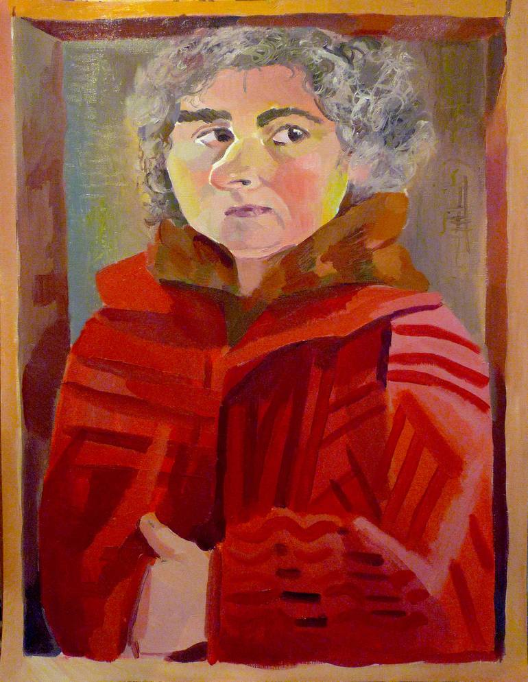 Original Portrait Painting by María Alcañiz Lorenzo