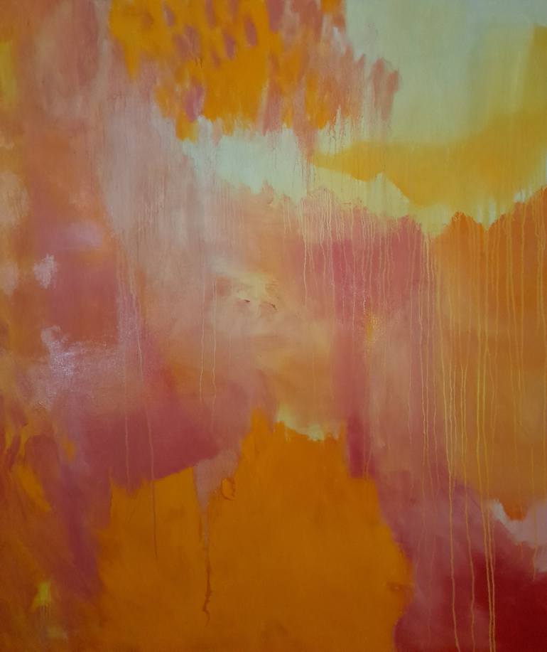 Original Abstract Painting by Victoria J Aston