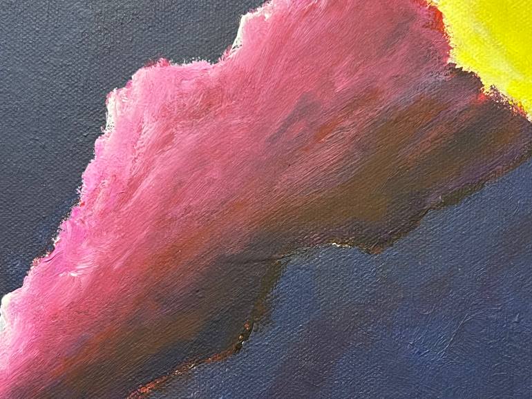 Original Conceptual Abstract Painting by Manolis Stratakis