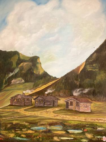 Original Realism Landscape Paintings by Arnold Gatdula