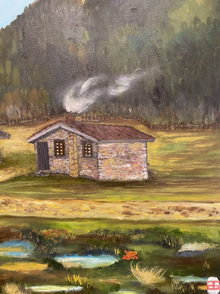 Original Realism Landscape Painting by Arnold Gatdula
