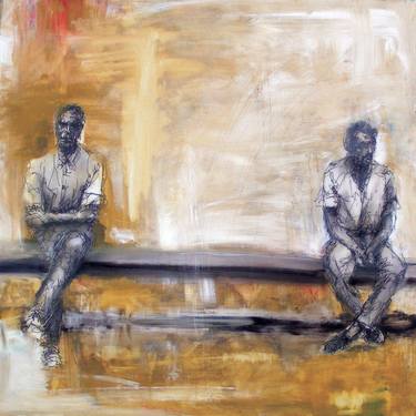 Right, left, right, wrong Painting by Paul Klonowski | Saatchi Art